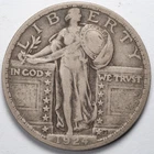 1924-P Standing Liberty Silver Quarter Very Fine (VF)