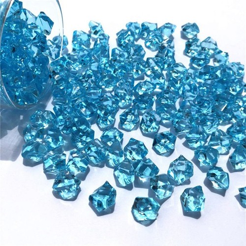Acrylic Stones Gem Stone Ice Package Plastic Rocks Table 200 PCS 6*9mm - Picture 2 of 112