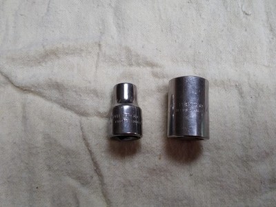 PROTO Professional 3/8 Antrieb 6 Punkt Steckschlüsseleinsätze 9 mm und 14 mm