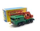 Matchbox Lesney 8-Wheel Crane Green W/yellow Hook