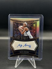 2025 Select WNBA Signatures Maya Moore SG-MM Silver Prizm Auto Minnesota Lynx