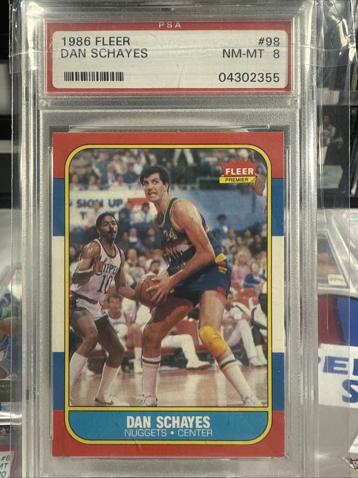 1986-87 Fleer - Danny Schayes #98