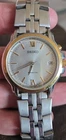 VINTAGE SEIKO KINETIC 5M62-0B20 TWO-TONE JAPAN MOV'T MEN'S WATCH