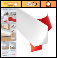 Flexible Peel and Stick Quarter Round Molding Trim - 118" Waterproof Caulk Strip