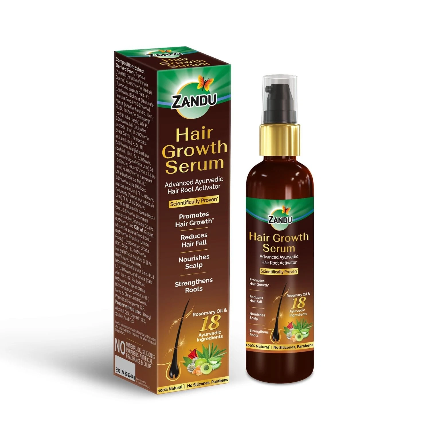 Zandu Hair Growth Serum (200ml)