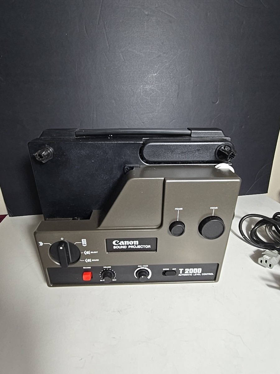 Vintage Canon Super 8 8mm Film Movie Projector T 2000 | eBay