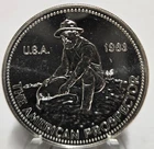 1983 Engelhard American Prospector 1 oz .999 Fine Silver Round Key Date