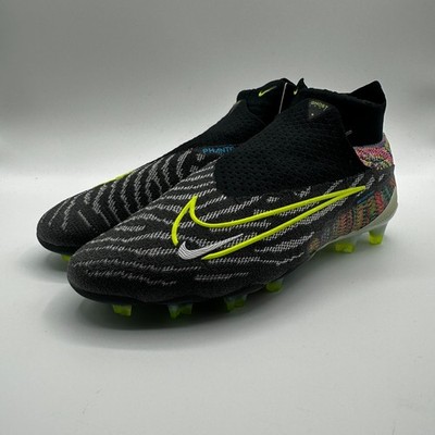 Mens Size 7 Nike Phantom GX Elite DF Fusion FG P Black Volt  display picture 2
