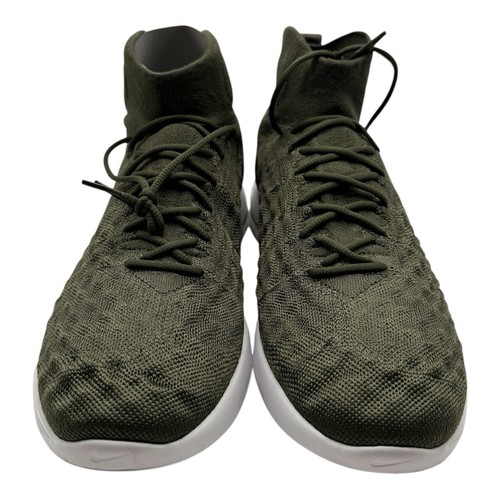 Nike Lunar Magista II FK Shoes Mens 10 Olive Green High Top Trainer 852614-300 - Picture 4 of 10