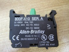 Allen Bradley 800F-X10 Contact Block 800F-X1O
