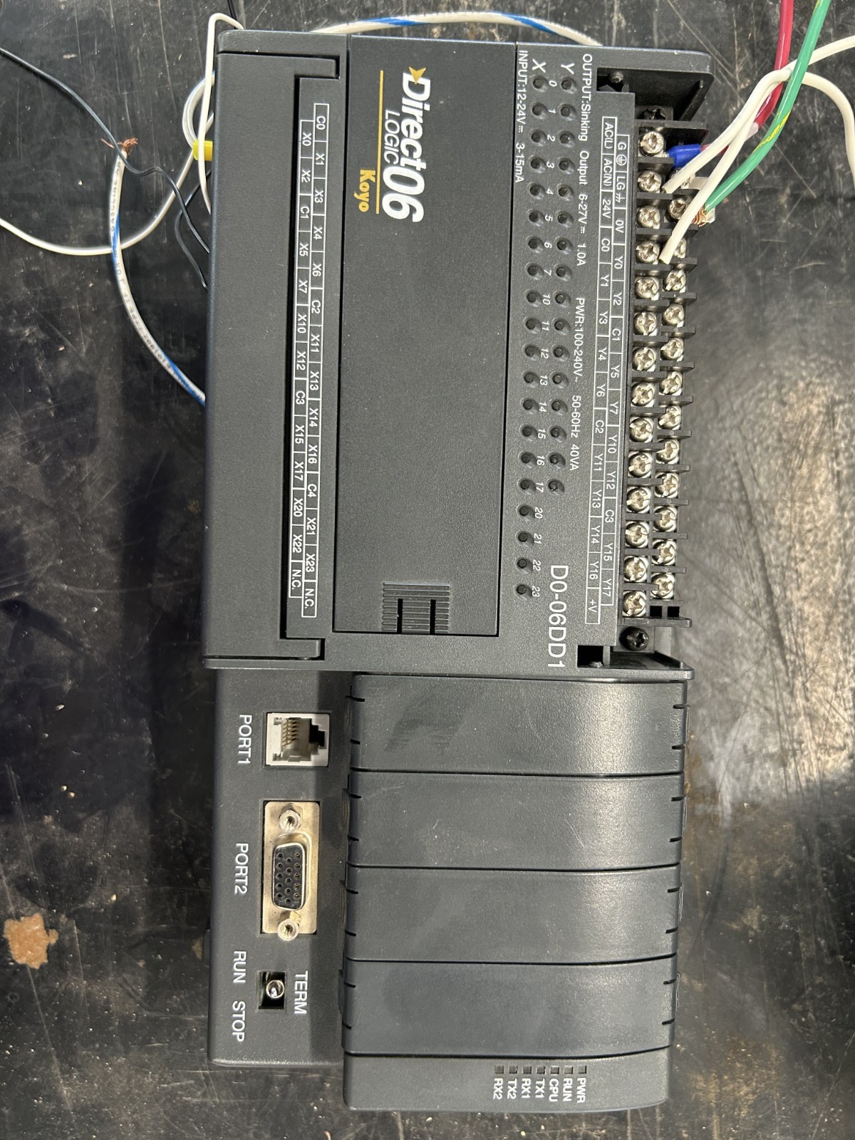 Used Automation Direct D0-06DD1 Koyo Direct Logic Controller Module