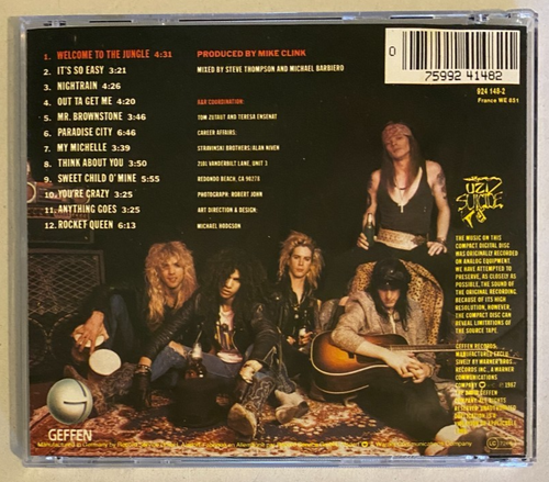 Guns N' Roses – Appetite For Destruction CD 1987 - Picture 2 of 3