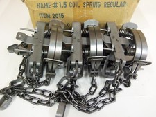 6 Bridger 1.5 Special Coil Spring Foothold Traps Coyote Fox Trapping 5"