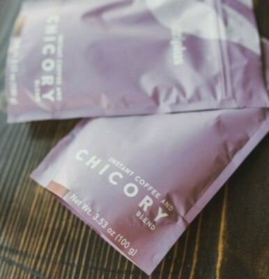2-PACK NUTRIPLUS CHICORY COFFEE - Instant Coffee & Chicory Blend 3.53 oz per bag