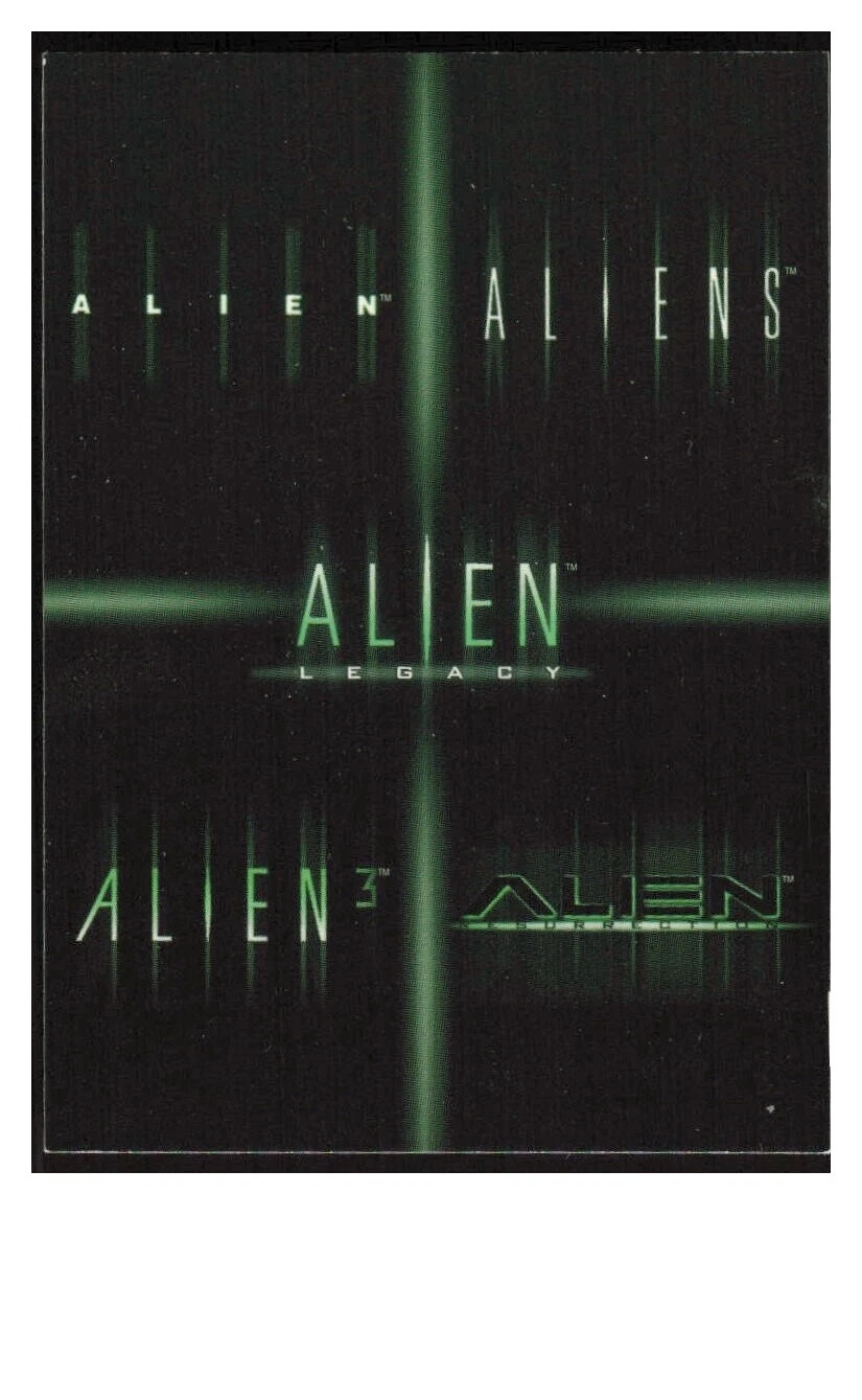 Alien INKWORKS Collectable Trading Cards