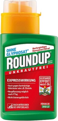 Roundup Express Konzentrat Unkrautfrei Unkrautvernichter Unkraut Stopp 250 ml