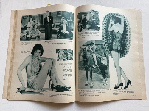 Complete October 1930 Film Fun Magazine w Cover Image by Enoch Bolles Shipshape! - Picture 11 of 14