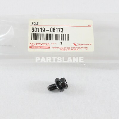 90119-06173 Toyota OEM Genuine BOLT (FOR AUTOMATIC TRANSMISSION 