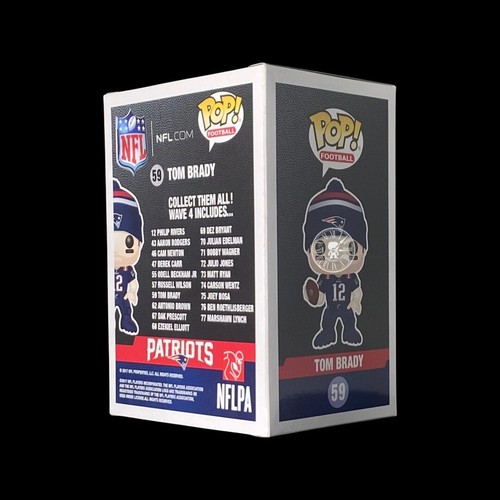 ¡Funko Pop + Pop Stack! NFL #59 Tom Brady (2017) ***Bóveda*** - Imagen 9 de 16