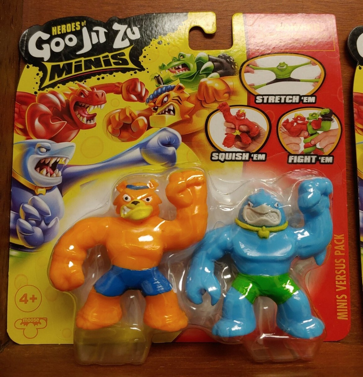 NEW Heroes of Goo Jit Zu Minis Lot of 6 Super Stretchy Mini