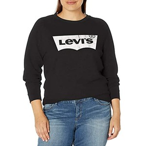 levi's women's relaxed graphic crew sweatshirt