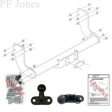 Tow-Trust Towbar for Mercedes Sprinter Chassis Cab 2018 Onwards - Flange Tow Bar