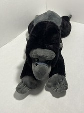 FAO Schwarz ADOPT A PETS 22" Gorilla Soft Plush Gray/Black Plush