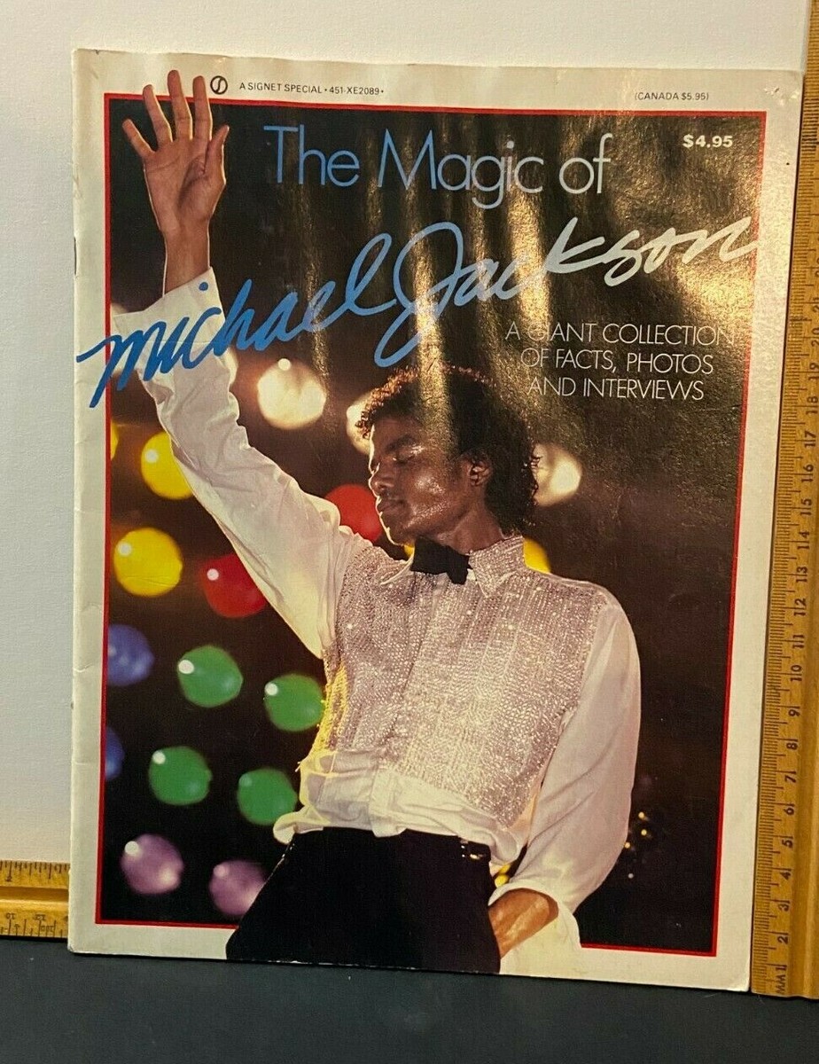 The Magic of Michael Jackson Signet special book photos ORIGINAL