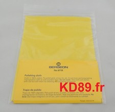 Impregnated cloth In pure cotton To polish gold silver tin Bergeon 6719 swiss
