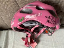 Nairo Quintana - Casco bici originale firmato Giro d'Italia