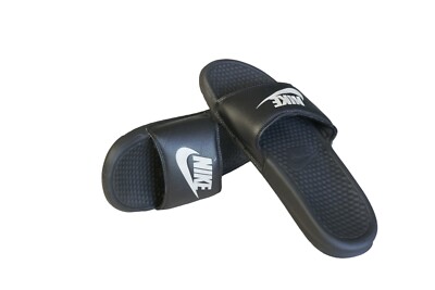 Nike 343880-090 8 US Size Men's Sandals - Black