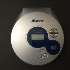 Memorex Personal CD Player Model MD6456 Motion Proof Anti-Shock System