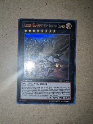 Yugioh Number 107 Galaxy Eyes Tachyon Dragon LTGY Ghost Rare 1st Edition | eBay Yugioh Number 107 Galaxy Eyes Tachyon Dragon LTGY Ghost Rare 1st Edition | eBay