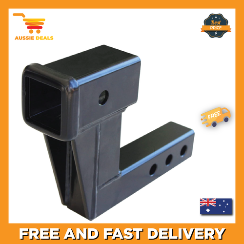 MAXXHAUL 50650 Trailer Hitch Riser for 2 inch Receivers with 6 inch ...