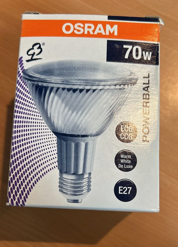 Osram Powerball 70W E27 HCI-PAR 30 930 WDL SP Warm-Weiß Halogen Metalldampflampe