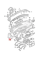 AUDI A6 ALLROAD QU. QUATTRO AVANT S6 COVER CAP FLINT GREY 4G0857085JD1