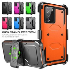 For Samsung Galaxy Note20/20 Ultra 5G Case Shockproof Protective Cover Belt Clip