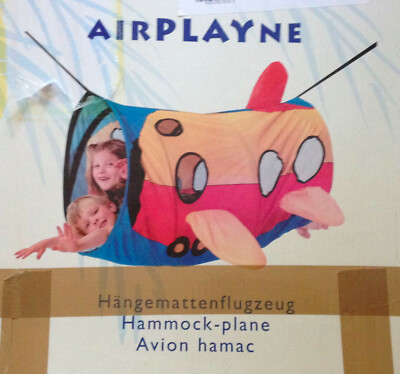 AMAZONAS Airplane Kinder Hängematte Hängemattenflug rot gelb blau 107 NEU OVP 