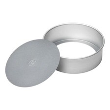 TALA SILVER ANODISED LOOSE BASE DEEP CAKE TINS 13CM - 30CM DIAMETERS