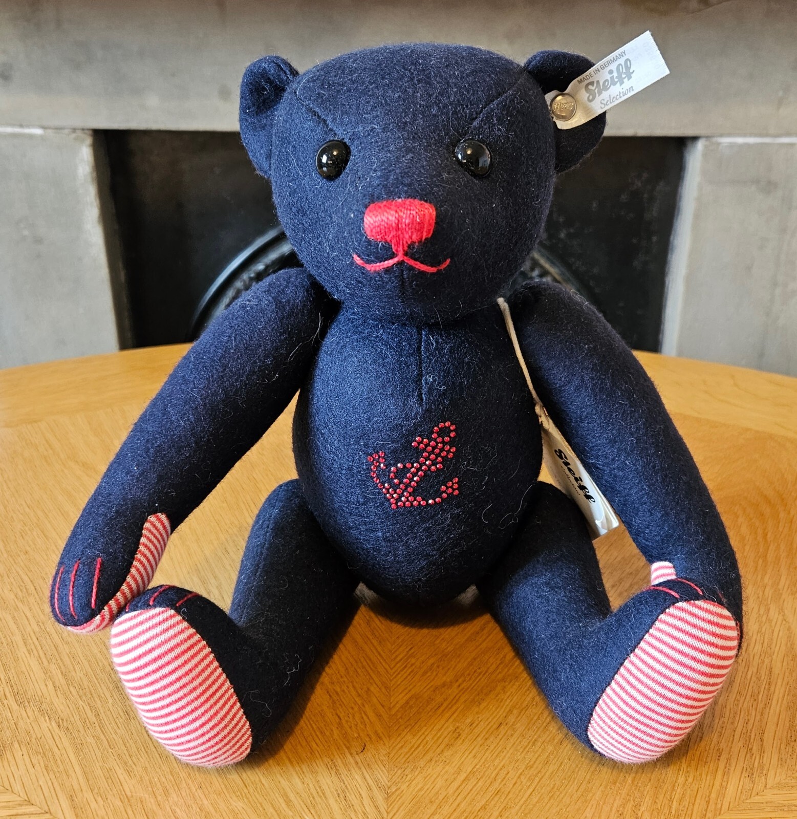 STEIFF 035630 FELT TEDDY BEAR 32CM 2012 LIMITED EDITION