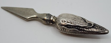 Native American Sterling Silver Corn Stalk Letter Opener Knife 1