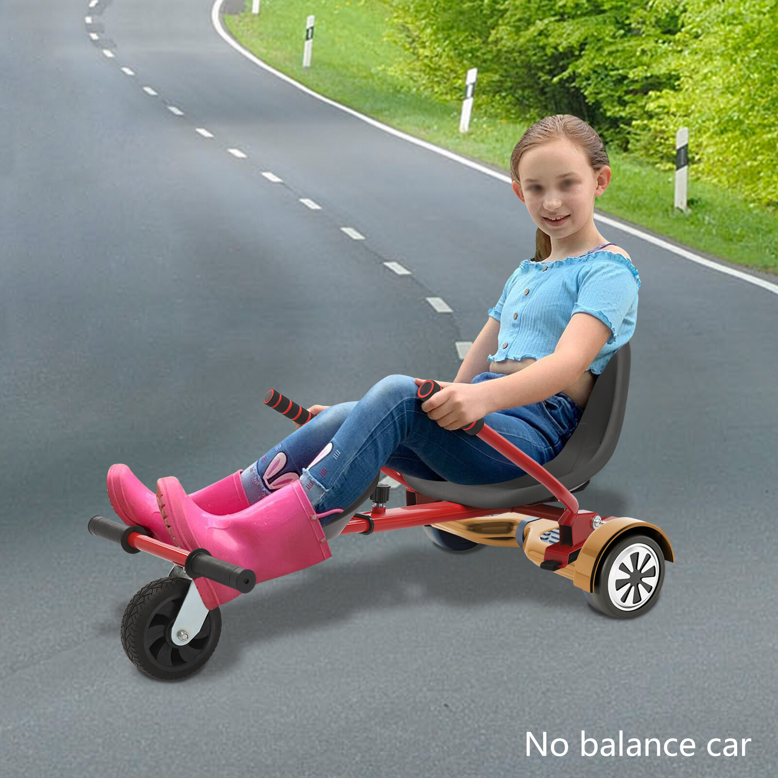 Dual-Person Balance Scooter Stand Adjustable Balancing Scooter Frame W/ 2* Seats thumbnail 17