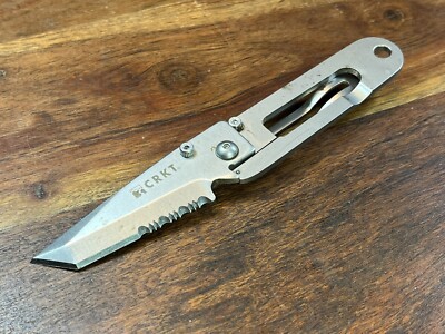 CRKT Columbia River 5510 Ed Halligan Design 3.5'' Closed K.I.S.S. Linerlock Knife