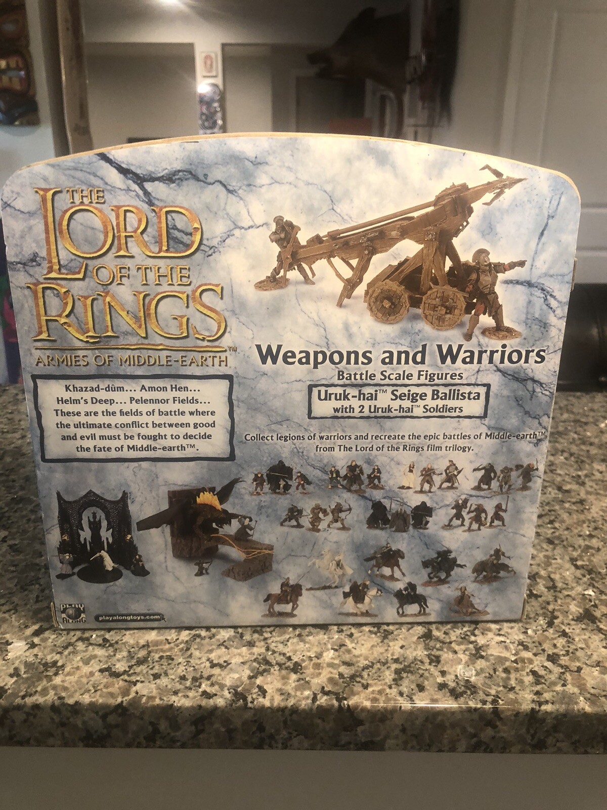 Play along brand Lord of the Rings Uruk Hai Siege Ballista Figure | eBay
