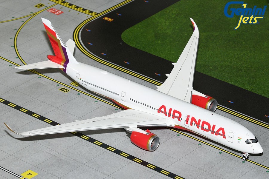 GEMINI JETS AIR INDIA AIRBUS A350-900 1:200 DIECAST MODEL