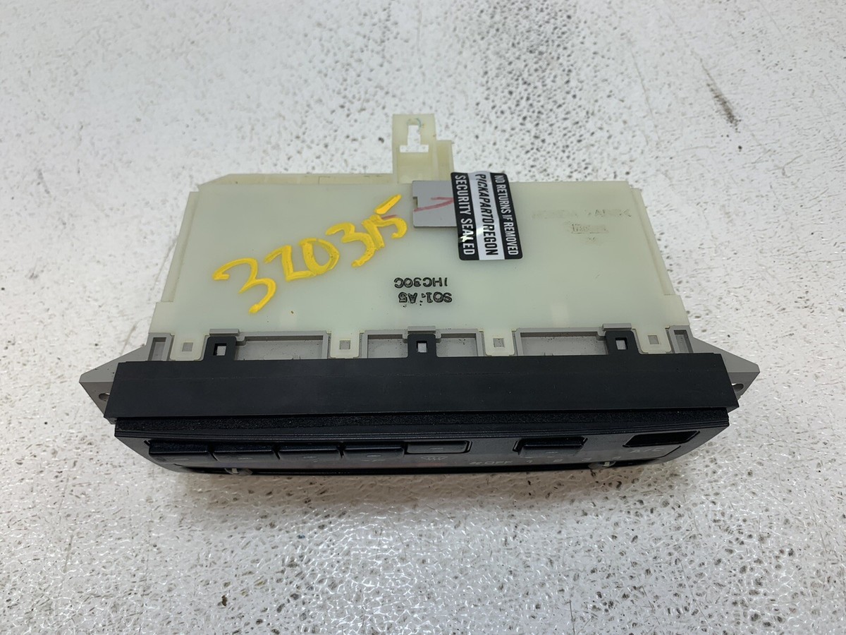 1996-1998 Honda Civic Heater A/C Temperature Climate Control