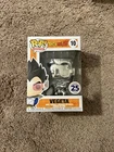 Funko Pop Dragon Ball Z Silver Chrome Vegeta #10 Funimation 25 Yrs