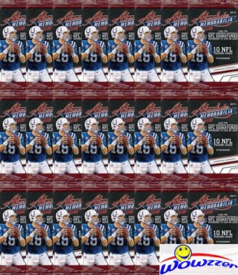 (24)2010 Panini Absolute Football Factory Sealed Retail Packs-240 Cards !