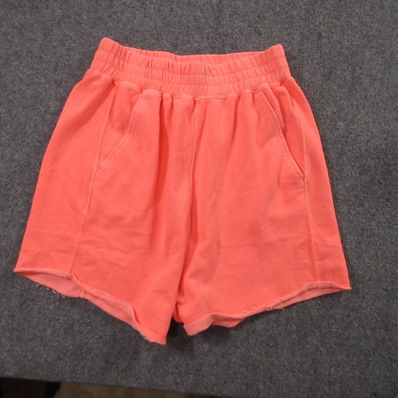 free-people-movement sweats cutoffs casual boxy neon shorts