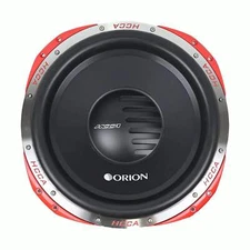 Orion HCCA152 10000 Watts RMS 15" HCCA Series Dual 2 ohm Competition Subwoofer